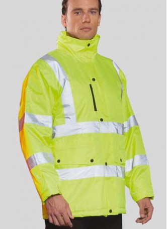 PARKA TERMICA AMARILLO FLUOR